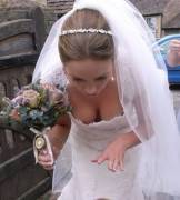 on her wedding