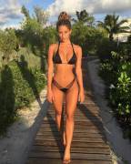 Incredible Black Bikini (aaaand it's Sierra Skye again)