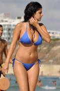 At the beach