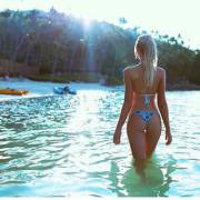 In the cove