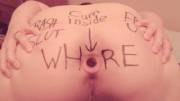 Daddy had some fun with me...
