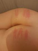 [F]irst genuine marks Sir left on me.