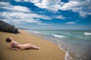 Deserted beach