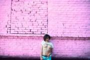 Pink wall