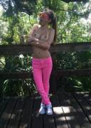 Pink pants