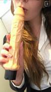 One big dildo