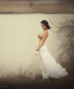 By the pond