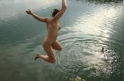 Jumping in