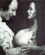 Donald Sutherland and Chesty Morgan in Fellini's Casanova (1976).
