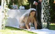 Walking down the aisle