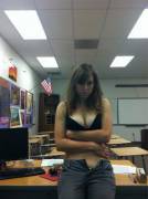 All alone in the class !!!!
