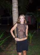 Outside