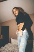 Loose jeans