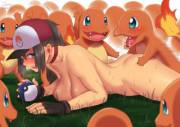 Pokemon GO Trainer runs into a horde of Charmander (Zheng) [Coed]