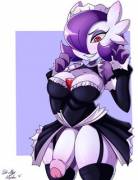 [Poke] Futa Gardevoir in a maid costume