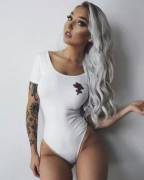 White one piece