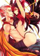 Xayah &amp; Rakan (Sieyarelow)