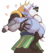 Soraka x Nasus [Bewb chan]