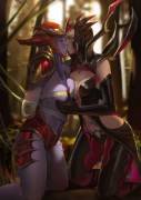 Elise x Shyvana [Hoobamon], Full set