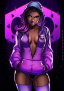 Sombra in a Hoodie(DandonFuga)[Overwatch]