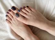 Plums and Grays