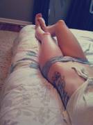 Legs, pantybridge, tattoo (x-post /r/ffnbps)