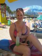 BBW Redhead Girl on holiday