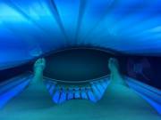 Tanning booth mound