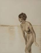 An Alabaster Angel photographed by Rosalind Maingot (c. 1930's)