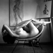 "Joan" photographed by Jean Jacques André (c. 1955)