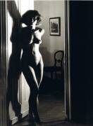 At the Threshold - photographed by Bill Brandt (London, c. 1940's)