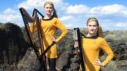 The Harp Twins for Trekkies.