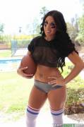 Ava Alvares ready for some ball