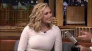 Elizabeth Olsen on Jimmy Fallon