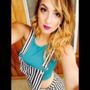 Striped Overalls