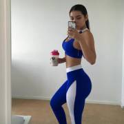 Kurdish Beauty Amina Ready To Workout