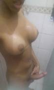 Shower selfie