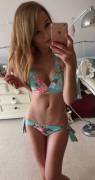 Her new bikini.