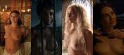 Natalie/Rosabell/Emilia/Carice (4 ladies of GoT)