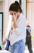 Kendall Jenner no bra nipple slip