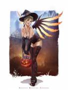 Witch Mercy pinup (KrysDecker)