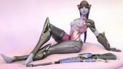 Widowmaker on a Futon(Pseudonym3D)