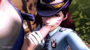 Officer D.VA on duty