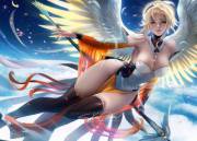 fantasy mercy (sakimichan)[f]