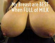 Milking is so fulfilling!