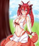 Adorable Twin-tail Lamia