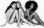 Taylor Hill, Anna Ewers &amp; Imaan Hammam