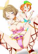 Hanayo and Rin