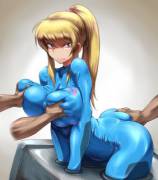 Zero-suit Samus, helpless