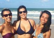 At the beach
